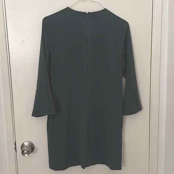 & Other Stories: Adorable deep teal/emerald/pine dress - Picture 2 of 7